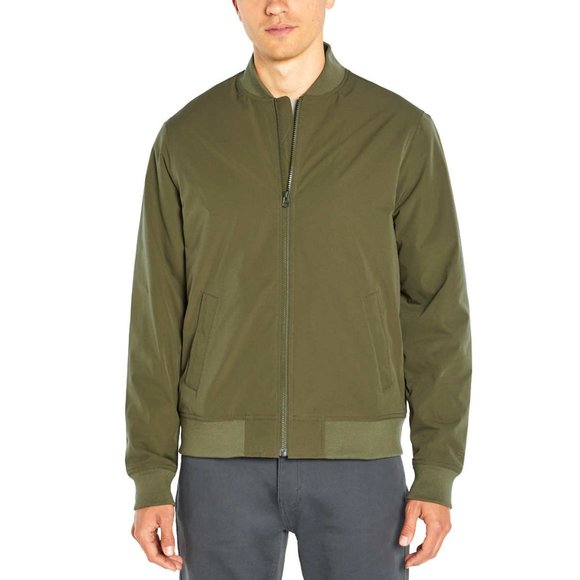 NEW Banana Republic Men’s Bomber Jacket Green, Size M (New) - Picture 1 of 14